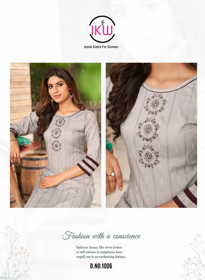 Spotlight 3 New Latest Designer Traditional Wear Rayon Kurtis Collection